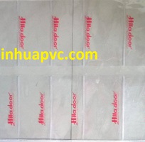 Nhận sản xuất bao bì nhựa trong suốt: bao sổ hồng, túi bảo hiểm xe...giá cực rẻ