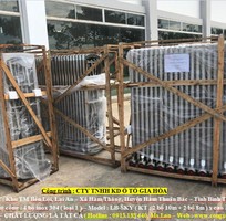 Cửa cổng xếp inox 304 tự động chạy điện lắp tại Bình Thuận- CTY Lan Bùi