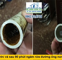 Thau rửa đường ống nước sinh hoạt chuyên nghiệp