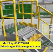 13 Lan can tay vịn không rỉ sét, tấm sàn thao tác frp grating kháng hóa chất