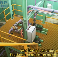 7 Sàn thao tác lót đi trên máy móc, tấm sàn lối đi kháng hóa chất, chống trượt dầu nhớt