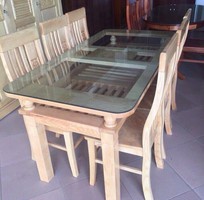 Bộ bàn ghế ăn ​2 tầng - Gỗ sồi Nga tại cửa hàng Đồ Gỗ Đỗ Mạnh