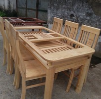 1 Bộ bàn ghế ăn ​2 tầng - Gỗ sồi Nga tại cửa hàng Đồ Gỗ Đỗ Mạnh
