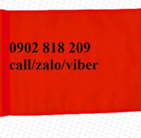 2 Lá cờ golf vải có trục nhựa