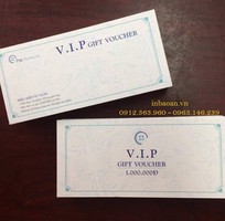 In thẻ khách hàng, in thẻ liệu trình, in Voucher giá rẻ