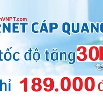 2 Khuyến Mãi Cáp Quang VNPT Tốc độ cao chỉ 165k/tháng - Miễn phí Modem WiFi   3th cước