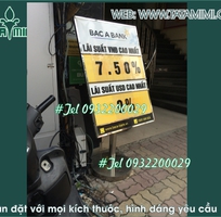 2 Sản xuất biển lãi suất cho các ngân hàng là thế mạnh của công ty