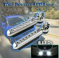 6 1 cặp đèn hướng gió xe hơi với quạt quay tám đèn LED độ sáng cao