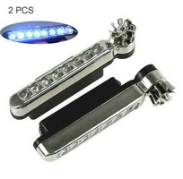 8 1 cặp đèn hướng gió xe hơi với quạt quay tám đèn LED độ sáng cao