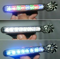7 1 cặp đèn hướng gió xe hơi với quạt quay tám đèn LED độ sáng cao