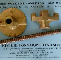 5 Thi công cốp pha cần: Dụng cụ chỉnh kẹp bướm,kẹp ty xuyên,côn chống thấm,ty ren bát chuồn,chốt pin.