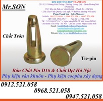 8 Thi công cốp pha cần: Dụng cụ chỉnh kẹp bướm,kẹp ty xuyên,côn chống thấm,ty ren bát chuồn,chốt pin.