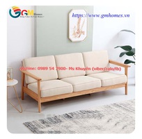 6 Sofa gỗ chữ l đẹp cho phòng khách thêm sang trọng