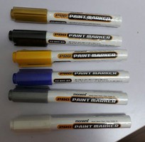 4 Bút Monami Name pen F, T, Oil magic , Pro paint marker, Sơ mi lỗ A3