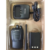 1 Bộ đàm cầm tay Motorola, Kenwood, dành cho bảo vệ, bãi xe, công trường, kho xưởng, nhà vườn,..