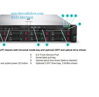 Nhà cung cấp server ấn tượng nhất, server HP DL 380 Gen 10