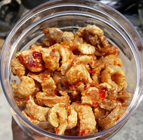 1 Hủ 400gr Da heo 1 nắng lắc mắm ớt vị gia truyền giòn ngon - Food by Mama