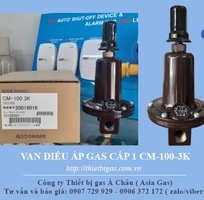 1 Van giảm áp gas 50 kg/h áp ra 0.5-4 bar