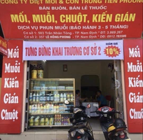 2 Diệt mối nam Định, phun muỗi, Công ty tiên phương: 503 Trần nhân tôngđ