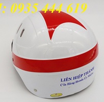 In logo quảng cáo lên Mũ bảo hiểm làm quà tặng tại Huế