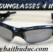 4 Mắt kính Sunglasses Chức năng 4 trong 1: Mắt kính, Bluetooth, đàm thoại, nghe nhạc