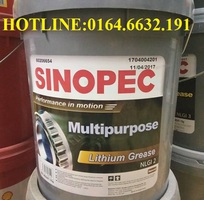 Mỡ Chịu Nhiệt Sinopec Lithium Grease NLGI2 xô 17Kg