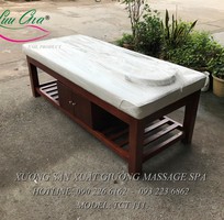 5 Giường massage khung gỗ tại cẩm phả
