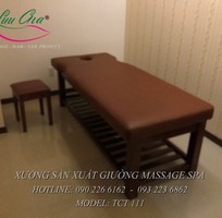 8 Giường massage khung gỗ tại cẩm phả