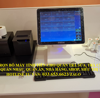 Tư vấn lắp máy tính tiền pos cho quán trà sữa tại Tiền Giang