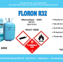 2 Gas lạnh Floron R32 - Gas lạnh thân thiện môi trường