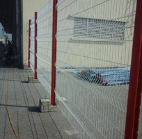 2 Hàng rào lưới thép hàng rào kho hàng rào mạ kẽm hàng rào chấn sóng