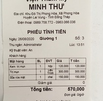 1 Combo giá rẻ, thiết bị tính tiền dành cho Spa tại Đồng Tháp