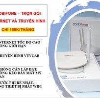 MOBIFONE - trọn gói Internet và truyền hình, chỉ 169k/tháng