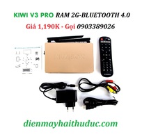 3 Đầu KiWiBox V3 PRO Bluetooth khuyến mãi chuột không dây cao cấp