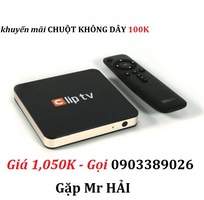 2 Đầu Clip TV Box khuyến mãi chuột không dây trị giá 100K