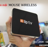 5 Đầu Clip TV Box khuyến mãi chuột không dây trị giá 100K