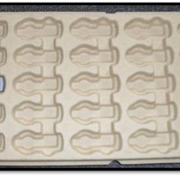 4 Khay bột giấy rút nước, Khay bột giấy nén, Khay bột giấy ép.