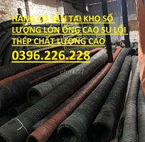 4 Ống cao su lõi thép hút cát phi 90, ống cao su hút nước màu đen phi 100 giá hấp dẫn