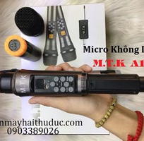 2 Micro không dây M.T.K A1 chuyên trị hú rít các phòng Karaoke