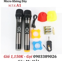 3 Micro không dây M.T.K A1 chuyên trị hú rít các phòng Karaoke