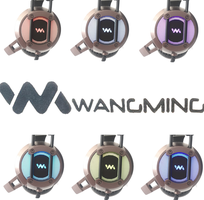 1 Tai nghe Wangming WM-9600 Led RGB, cổng USB, 7.1, Gaming chính hãng