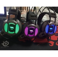 4 Tai nghe Wangming WM-9600 Led RGB, cổng USB, 7.1, Gaming chính hãng