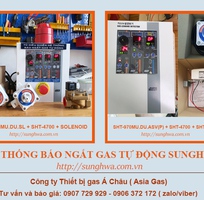 1 Thiết bị báo rò rỉ khí gas lắp cho Lotte