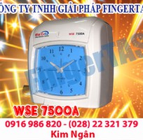 Máy chấm công thẻ giấy WSE 7500A/D hàng chính hãng