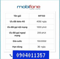 1 Vip - xả lô trả sau mobifone và gói cước siêu ưu đãi