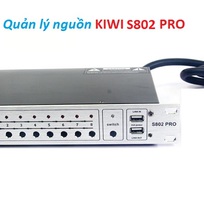 5 Quản lý nguồn điện KIWI S802 PRO hỗ trợ 10 cổng cắm thiết bị