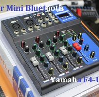 3 Mixer bàn Mini Yamaha F4-USB Bluetooth chuyên sân khấu và phòng Karaoke