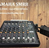 2 Mixer bàn Yamaha SMR8-USB có 16 mức chỉnh Echo Karaoke