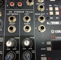 5 Mixer bàn Yamaha SMR8-USB có 16 mức chỉnh Echo Karaoke