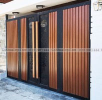 4 Cổng gỗ nhựa composite sang đẹp tại Đà Nẵng